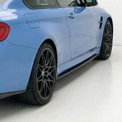 Carbonteile Tuning 1889 - Sideskirt Seitenschweller Ansatz Vollcarbon passend für BMW M3 F80 M4 F82 F83