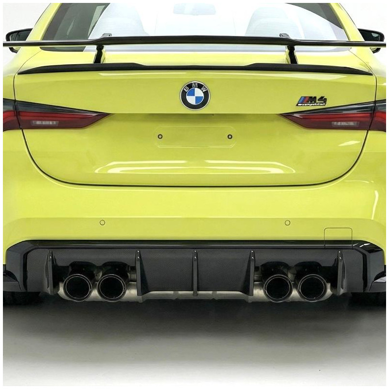 Pièces en carbone Tuning 1780 - Diffuseur Performance entièrement en carbone adaptable sur BMW G80 M3 G82 G83 M4