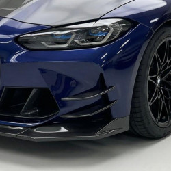 Carbonteile Tuning Zierblende Splitter Canards Front Stoßstange vorne Performance Vollcarbon passend für BMW G82 G83 M4 G80 G...