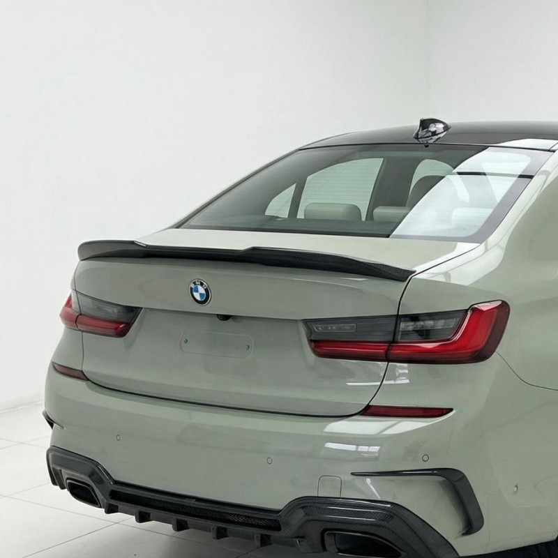 Carbonteile Tuning Heckspoiler Spoiler Lippe PRO Vollcarbon passend für BMW 3er G20 + G80 M3 - 3006
