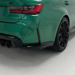 Carbonteile Tuning 1847 - Hecksplitter Splitter Ansatz Flaps Heck Standart Vollcarbon passend für BMW M3 G80 G81