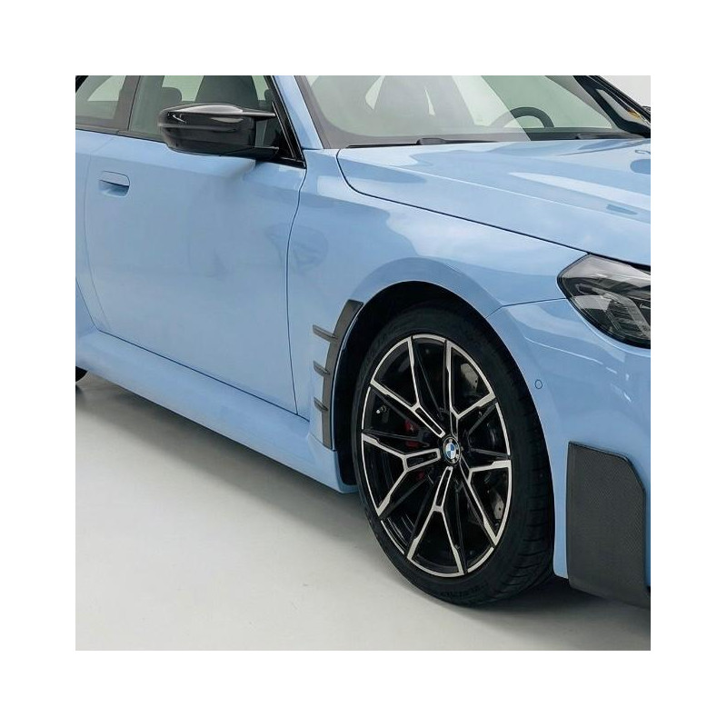 Pièces en carbone Tuning 1976 - Zierblende Splitter Canards Kotflügel Seitenwand vorne Performance Vollcarbon passend für BMW...