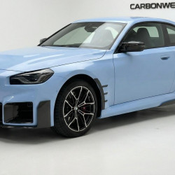 Pièces en carbone Tuning 1976 - Zierblende Splitter Canards Kotflügel Seitenwand vorne Performance Vollcarbon passend für BMW...