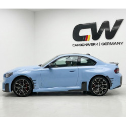 Pièces en carbone Tuning 1977 - Zierblende Splitter Canards Kotflügel Seitenwand hinten Performance Vollcarbon passend für BM...