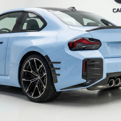 Carbonteile Tuning 1977 - Zierblende Splitter Canards Kotflügel Seitenwand hinten Performance Vollcarbon passend für BMW G87 M2