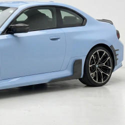Pièces en carbone Tuning 1981 - Schwellereinsatz Sideskirt Seitenschwelleransatz Performance Vollcarbon passend für BMW G87 M2