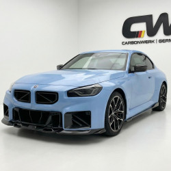 Pièces en carbone Tuning 2258 - Lufteinlassblende Front V2 Vollcarbon passend für BMW G87 M2