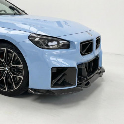 Pièces en carbone Tuning 2258 - Lufteinlassblende Front V2 Vollcarbon passend für BMW G87 M2