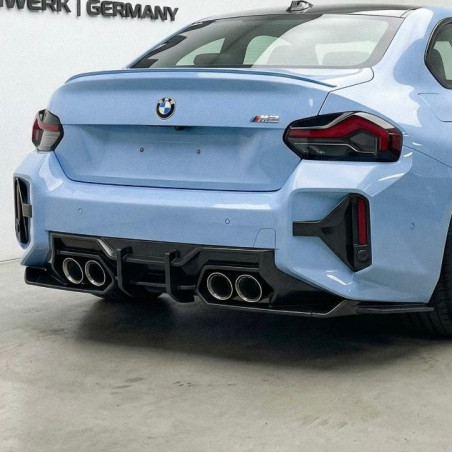 Carbonparts Tuning 2262 - Heckdiffusor Diffusor Heckansatz Ansatz V2 Vollcarbon passend für BMW G87 M2