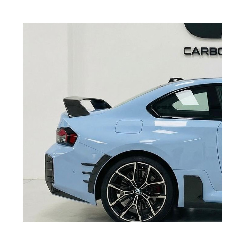 Carbonteile Tuning Heckflügel Heckspoiler Spoiler Lippe Performance ABS Glanz Schwarz für BMW 2er G42 + G87 M2 - 2820