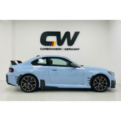 Carbonteile Tuning Heckflügel Heckspoiler Spoiler Lippe Performance ABS Glanz Schwarz für BMW 2er G42 + G87 M2 - 2820