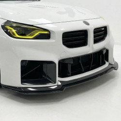 Carbonparts Tuning Frontlippe Lippe Spoiler Schwert Performance ABS schwarz glänzend für BMW M2 G87 - 2965
