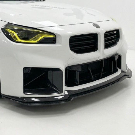 Carbonteile Tuning Frontlippe Lippe Spoiler Schwert Performance ABS schwarz glänzend für BMW M2 G87 - 2965