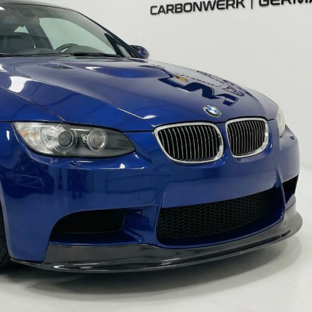 Carbonteile Tuning 1037 - Frontlippe Lippe Frontspoiler Schwert V4 Carbon passend für BMW E90 E92 E93 M3
