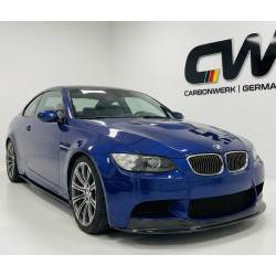 Carbonteile Tuning 1037 - Frontlippe Lippe Frontspoiler Schwert V4 Carbon passend für BMW E90 E92 E93 M3