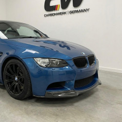 Carbonteile Tuning 1039 - Frontlippe Lippe Frontspoiler Schwert V6 Carbon passend für BMW E90 E92 E93 M3