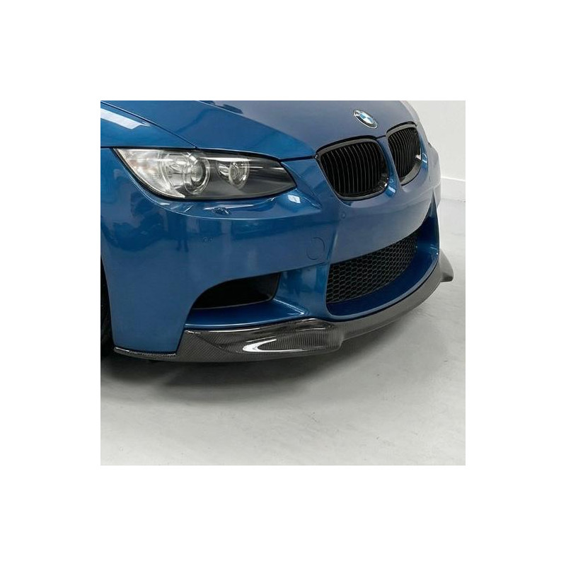 Carbonteile Tuning 1039 - Frontlippe Lippe Frontspoiler Schwert V6 Carbon passend für BMW E90 E92 E93 M3