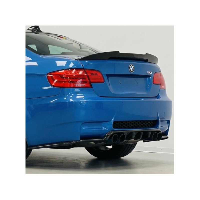 Carbonteile Tuning Heckdiffusor Diffusor ABS Performance Glanz Schwarz passend für BMW M3 E92 E93 - 2822