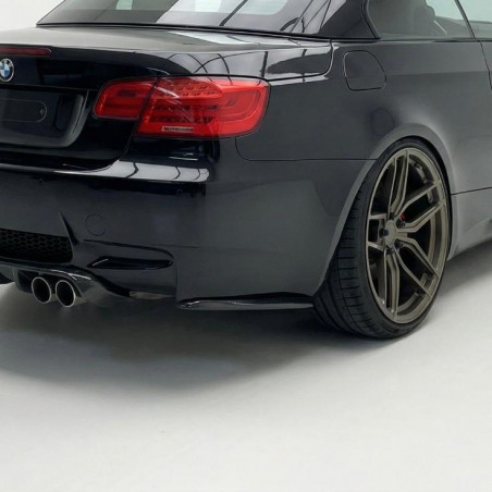 Pièces en carbone Tuning Hecksplitter Splitter Ansatz Flaps Heck Carbon passend für BMW M3 E92 E93 - 3012