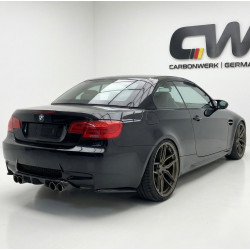 Pièces en carbone Tuning Hecksplitter Splitter Ansatz Flaps Heck Carbon passend für BMW M3 E92 E93 - 3012
