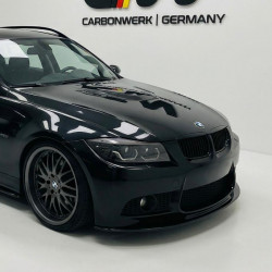 Carbonteile Tuning Frontlippe Lippe Schwert Frontspoiler Spoiler ABS unlackiert für BMW 3er E90 E91 E92 E93 NICHT M3 - 3080