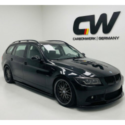 Carbonteile Tuning Frontlippe Lippe Schwert Frontspoiler Spoiler ABS unlackiert für BMW 3er E90 E91 E92 E93 NICHT M3 - 3080