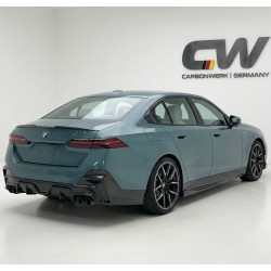 Carbonteile Tuning Heckspoiler Spoiler Lippe Performance Vollcarbon passend für BMW 5er G60 + M5 G90 - 2831