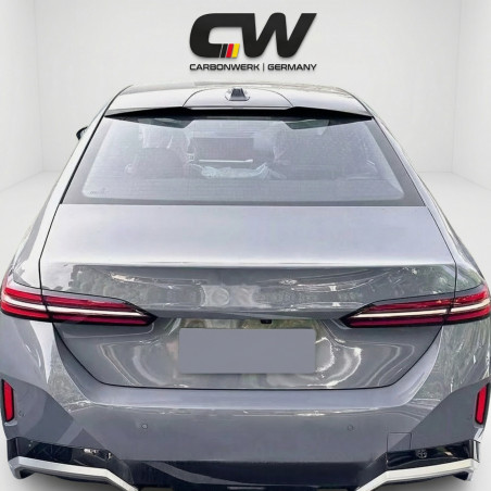 Pièces en carbone Tuning Heckspoiler Spoiler Lippe Ansatz Dach ABS schwarz glänzend für BMW 5er G60 + i5 - 2951