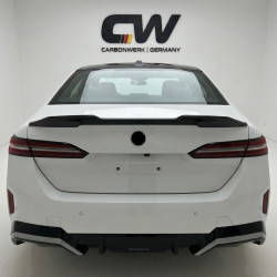 Carbonteile Tuning Heckspoiler Spoiler Lippe ABS Glanz Schwarz für BMW 5er G60 + G90 M5 - 2893