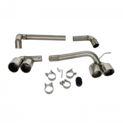 Carbonteile Tuning 9991 Auspuff passend für BMW 3er E92 E93 6 Zylinder