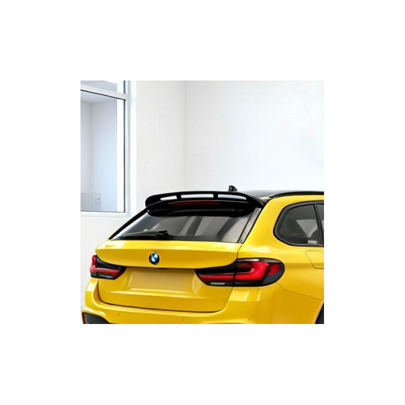 Carbonteile Tuning Heckspoiler Spoiler Lippe Ansatz ABS Glanz Schwarz für BMW 5er G31 Touring - 2813