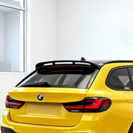Carbonteile Tuning Heckspoiler Spoiler Lippe Ansatz ABS Glanz Schwarz für BMW 5er G31 Touring - 2813