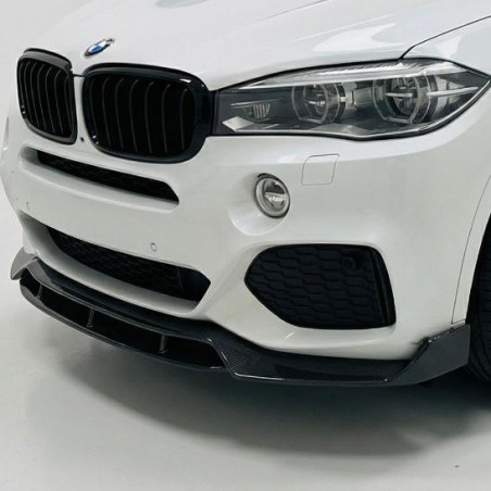 Pièces en carbone Tuning 2457 - Frontlippe Lippe Schwert Performance ABS Glanz Schwarz passend für BMW X5 F15 M Paket