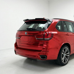 Carbonteile Tuning 2560 - Heckspoiler Ansatz Spoiler Lippe ABS Glanz Schwarz passend für BMW X5 F15 2013-2018
