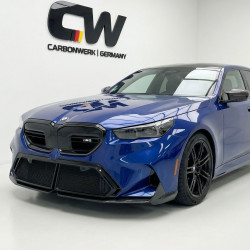 Carbonteile Tuning Frontlippe Lippe Frontspoiler Schwert Vollcarbon passend für BMW M5 G90 G99 - 4159
