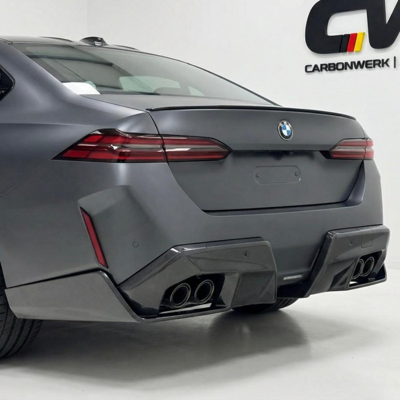Carbonteile Tuning Heckdiffusor Diffusor Diffuser Performance Vollcarbon passend für BMW M5 G90 G99 - 4161