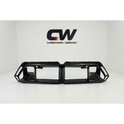 Carbonteile Tuning Lufteinlassblende Front Air Vent Performance Vollcarbon passend für BMW M5 G90 G99 - 4162