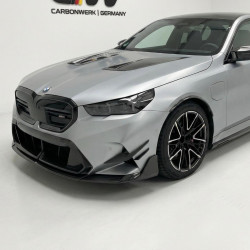Carbonteile Tuning Zierblende Splitter Canards Front Stoßstange vorne Performance Vollcarbon passend für BMW M5 G90 G99 - 4163