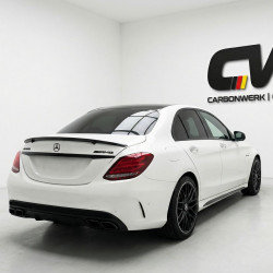 Carbonparts Tuning 1710 - Rear spoiler carbon fits Mercedes-Benz C-Class W205 + C63 + C63S