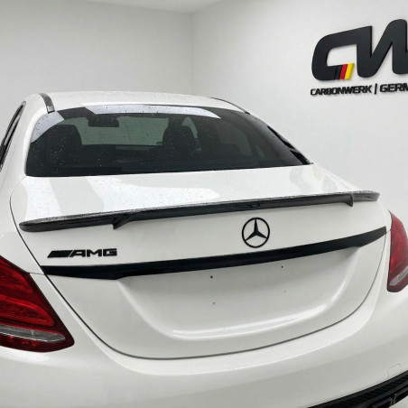 Carbonparts Tuning 1710 - Rear spoiler carbon fits Mercedes-Benz C-Class W205 + C63 + C63S
