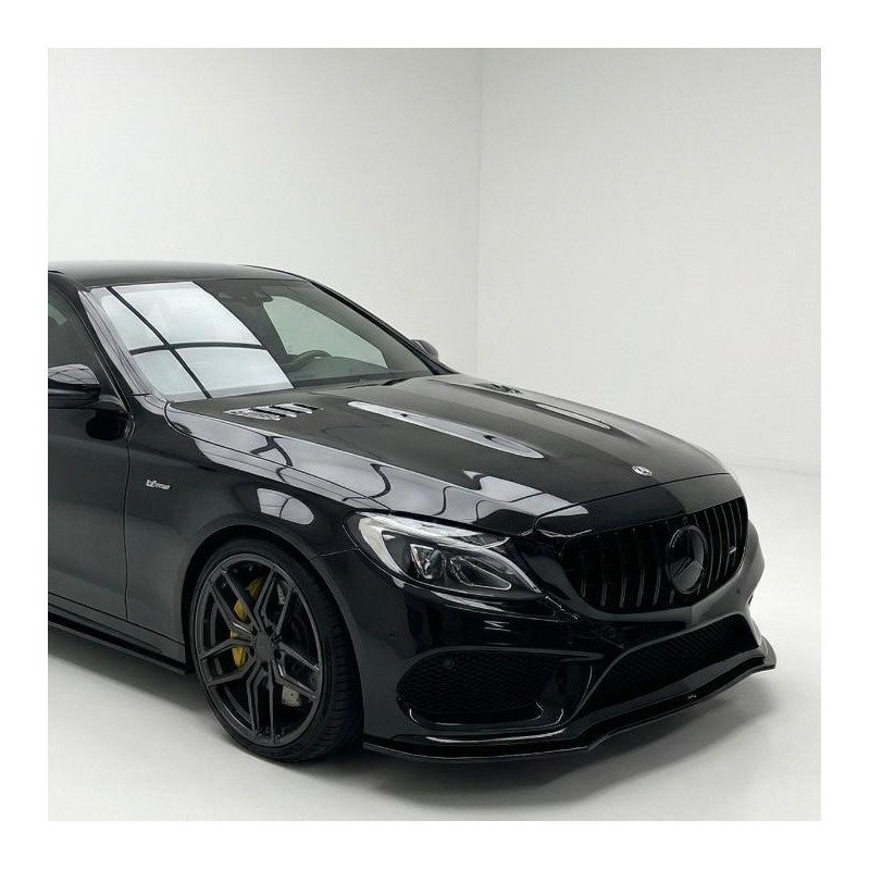Pièces en carbone Tuning 1948 - Motorhaube GT Aluminium passend für Mercedes C-Klasse W205 C205 A205 S205