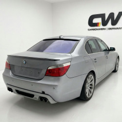 Carbonteile Tuning 2461 - Spoiler Heckspoiler Lippe Heck ABS Glanz Schwarz passend für BMW 5er E60 und M5