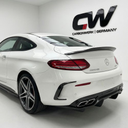 Pièces en carbone Tuning 1489 - Canards Carbon passend für Mercedes C-Klasse A205 C205 C63 C63S AMG