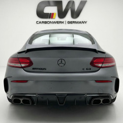 Carbonteile Tuning 2312 - Heckspoiler Spoiler Lippe B Carbon passend für Mercedes-Benz C-Klasse C205 Coupe + C43 + C63 + C63S