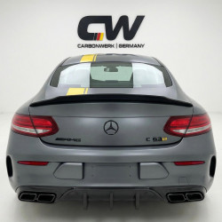 Pièces en carbone Tuning 1490 - Heckspoiler Deep V3 Carbon passend für Mercedes-Benz C-Klasse C205 Coupe + C43 + C63 + C63S