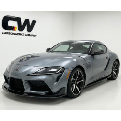 Carbonteile Tuning 2347 - Frontlippe Spoiler Schwert V4 Carbon passend für Toyota Supra MK5 A90