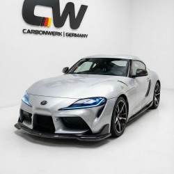Pièces en carbone Tuning 1408 - Frontlippe V2 Carbon passend für Toyota Supra MK5 A90