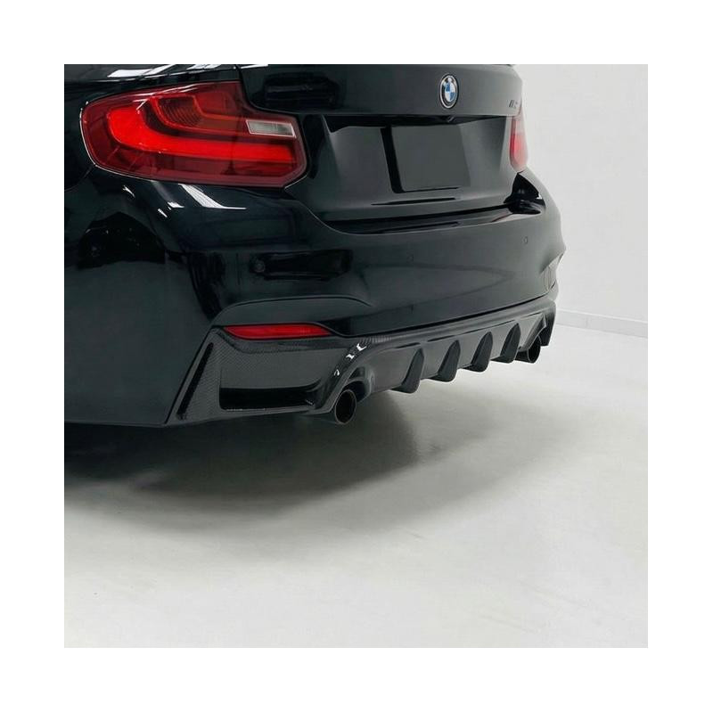 Carbonteile Tuning 1543 - Diffusor V3 Carbon passend für BMW 2er F22 F23 M235i M240i