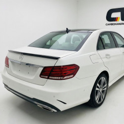 Carbonteile Tuning Heckspoiler Spoiler Lippe High schwarz glänzend passend für Mercedes-Benz E-Klasse W212 + E63 +E63S - 2866