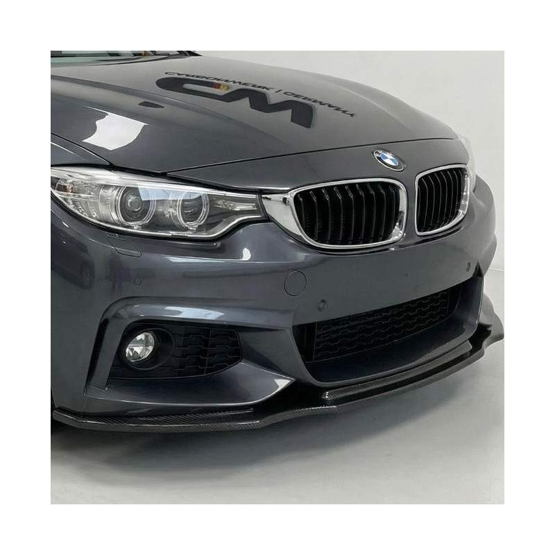Carbonteile Tuning 1842 - Frontlippe V3 Carbon passend für BMW 4er F32 F33 F36